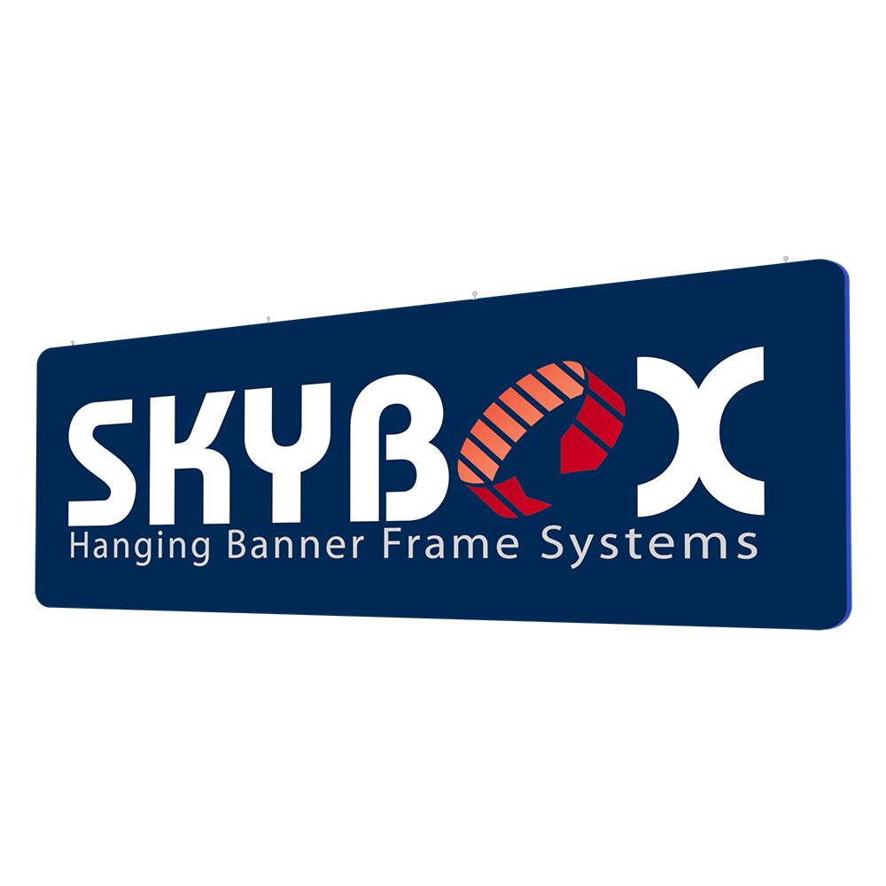 20ft Skybox Hanging Banner Flat Panel — 60 in Graphic Package